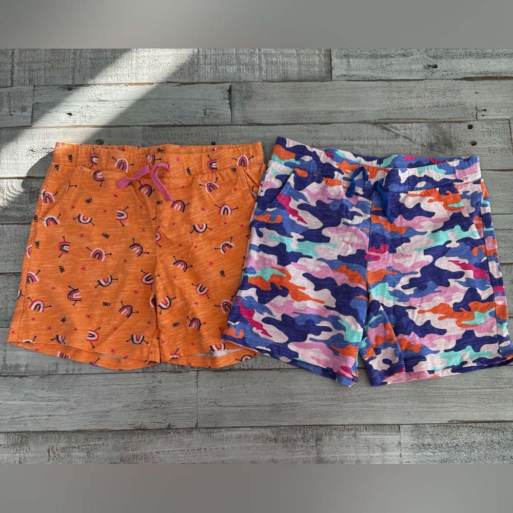 Spotted Zebra Girls' Set of 2 Shorts